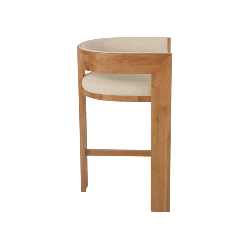 Natural Barstool - Dawn Beige