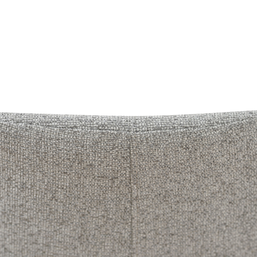 Set of 2 - Cody 68cm Fabric Bar Stool - Spec Grey