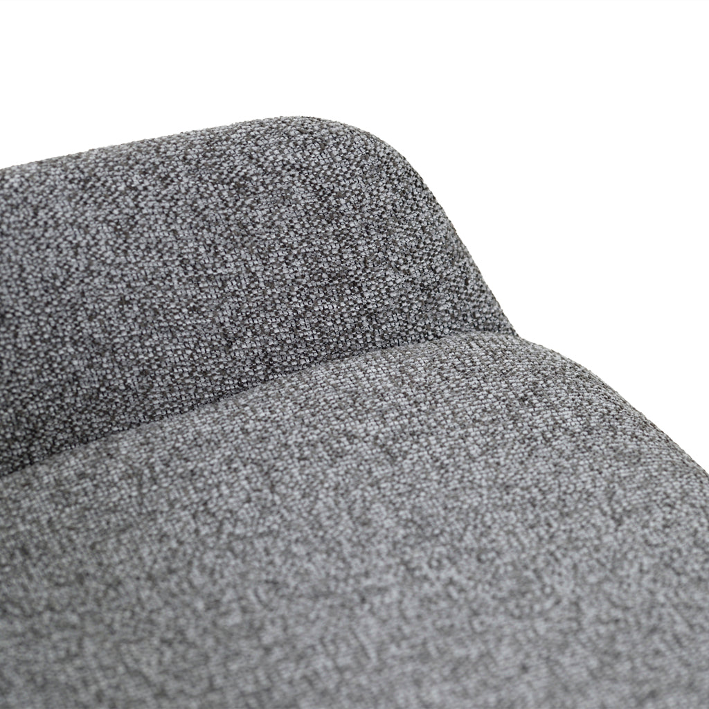 Set of 2 - Cody 68cm Fabric Bar Stool - Spec Charcoal