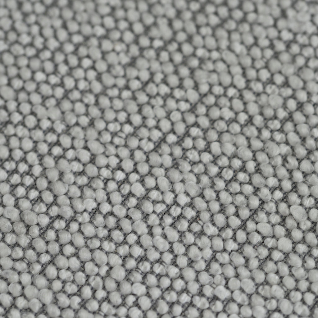 Tonu 65cm Brushed Gold Bar Stool - Light Grey Boucle