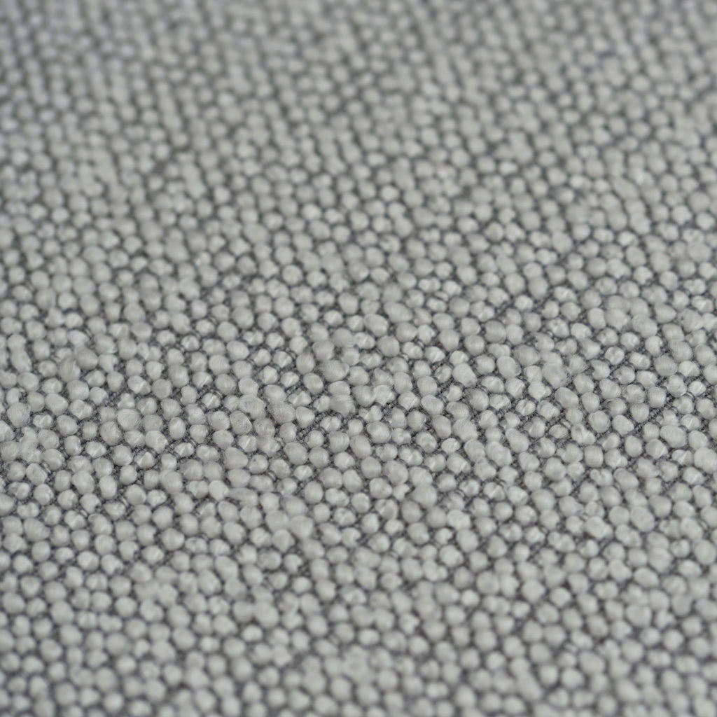 Tonu 65cm Brushed Gold Bar Stool - Light Grey Boucle