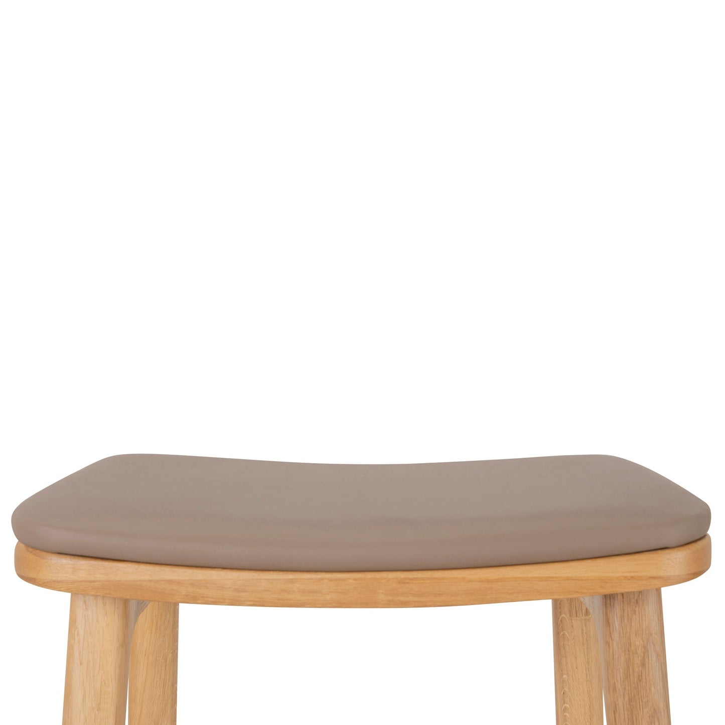 Cyprus 67cm Natural Bar Stool - Mocha Brown