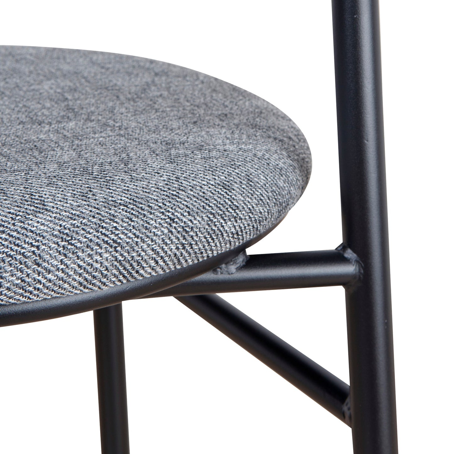 Set of 2 - Oneal 65cm Bar Stool - Lava Grey