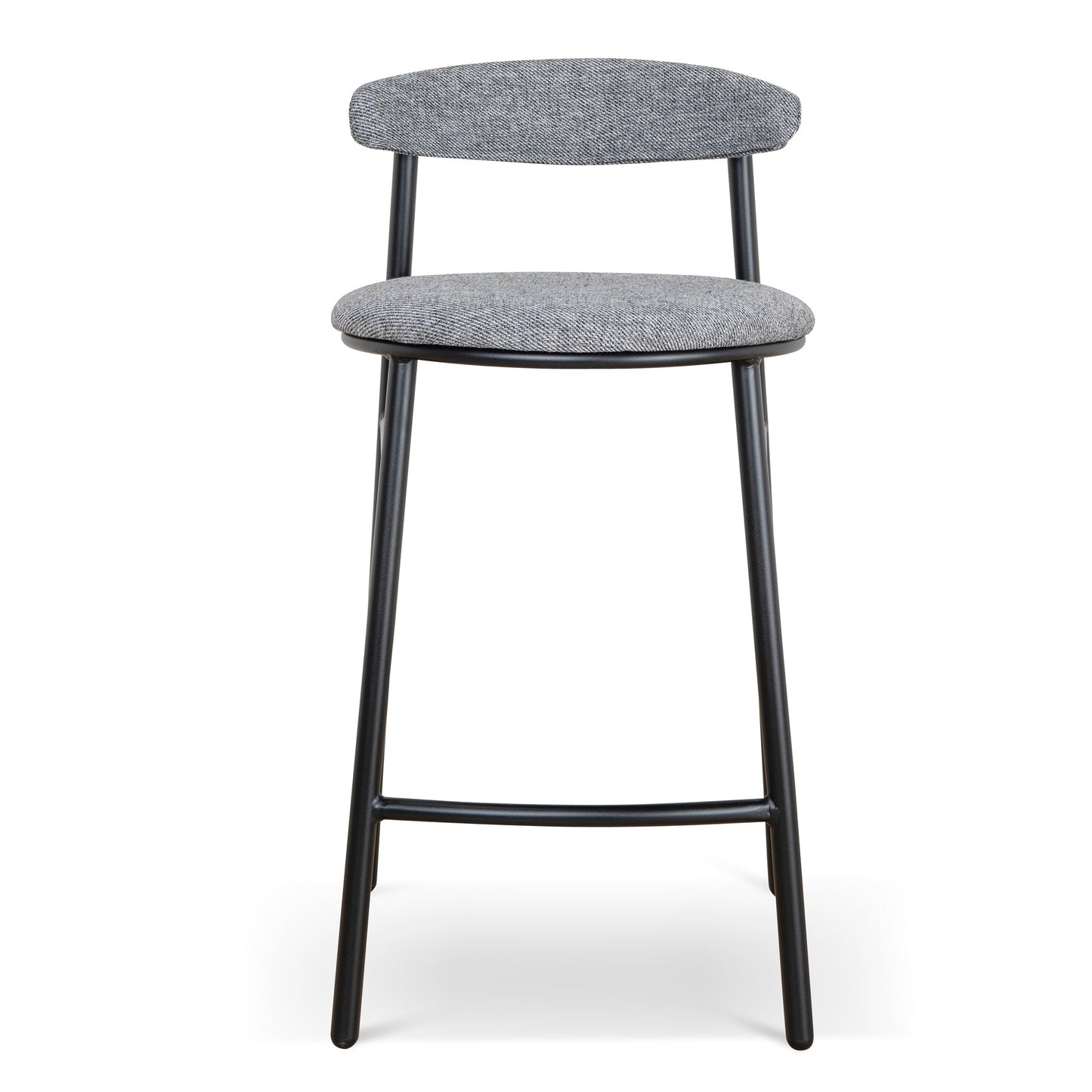 Set of 2 - Oneal 65cm Bar Stool - Lava Grey