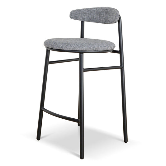 65cm Bar Stool - Lava Grey (Set of 2)