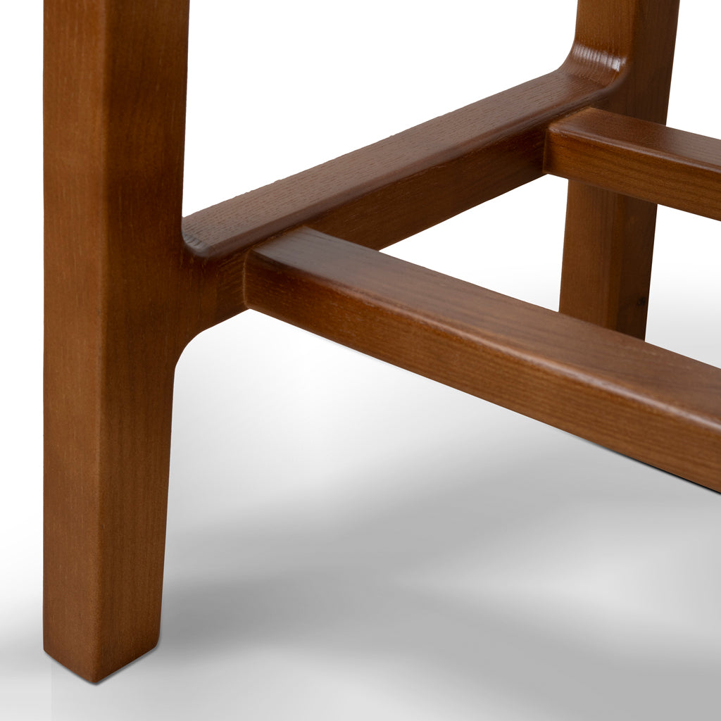 62cm Bar Stool - Walnut