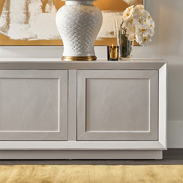 Balmain Oak Buffet - Large White