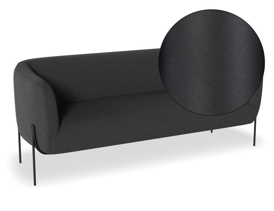 Belle 2.5 Seater Sofa - Storm Grey