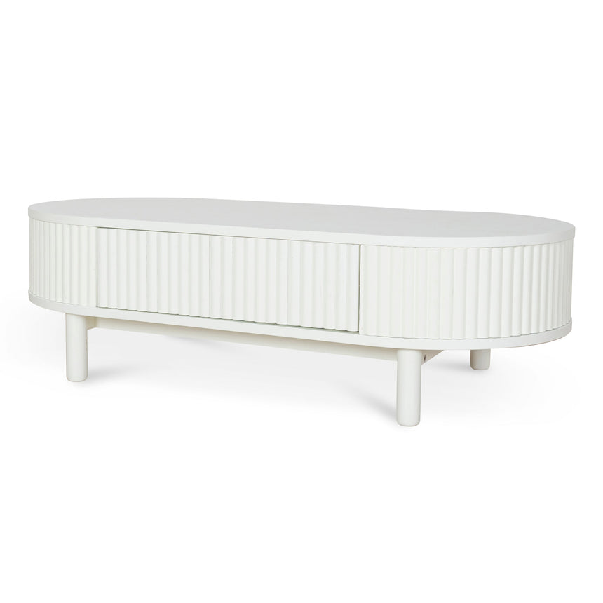 1.2m Coffee Table - Warm White