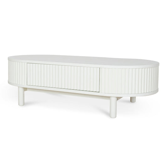 1.2m Coffee Table - Warm White