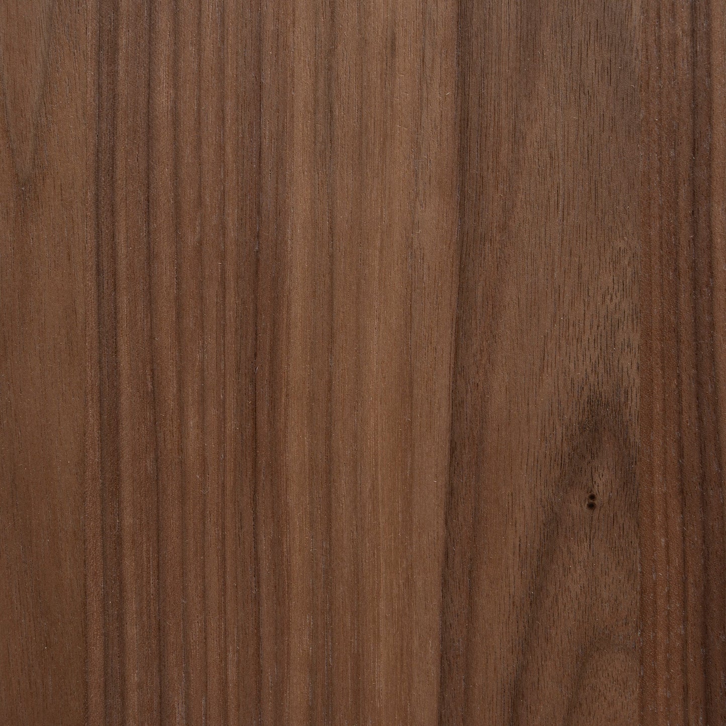 1.1m Wooden Round Coffee Table - Walnut