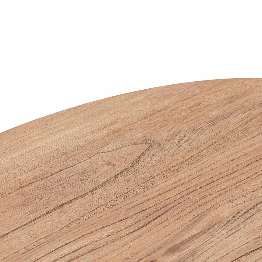 100cm Elm Coffee Table - Natural