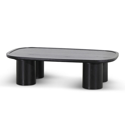 1.4m Coffee Table - Full Black