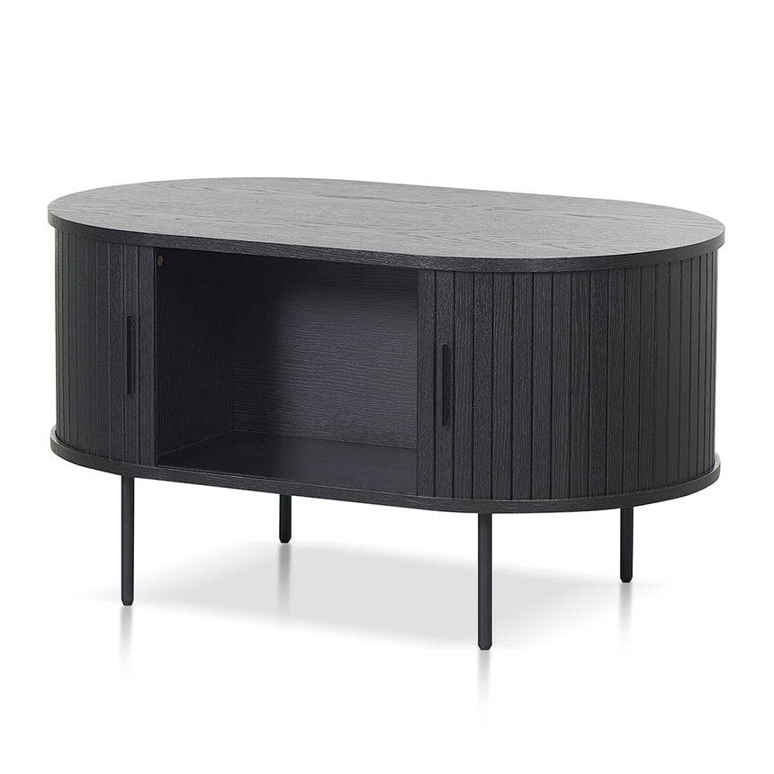 100cm Coffee Table - Full Black