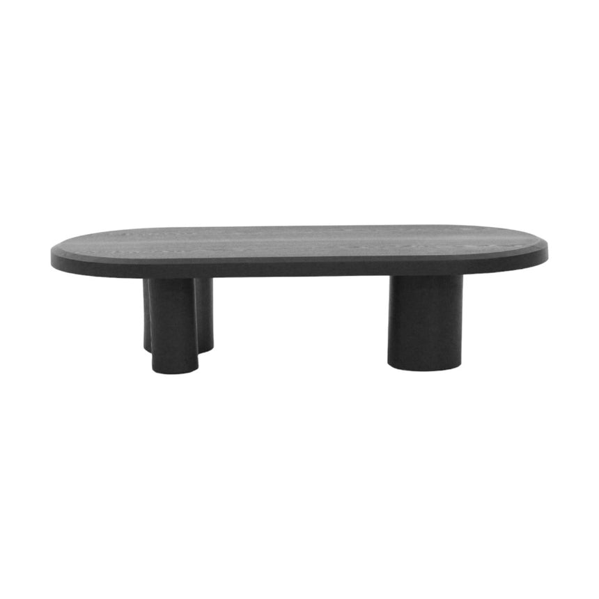 1.5m Coffee Table - Full Black