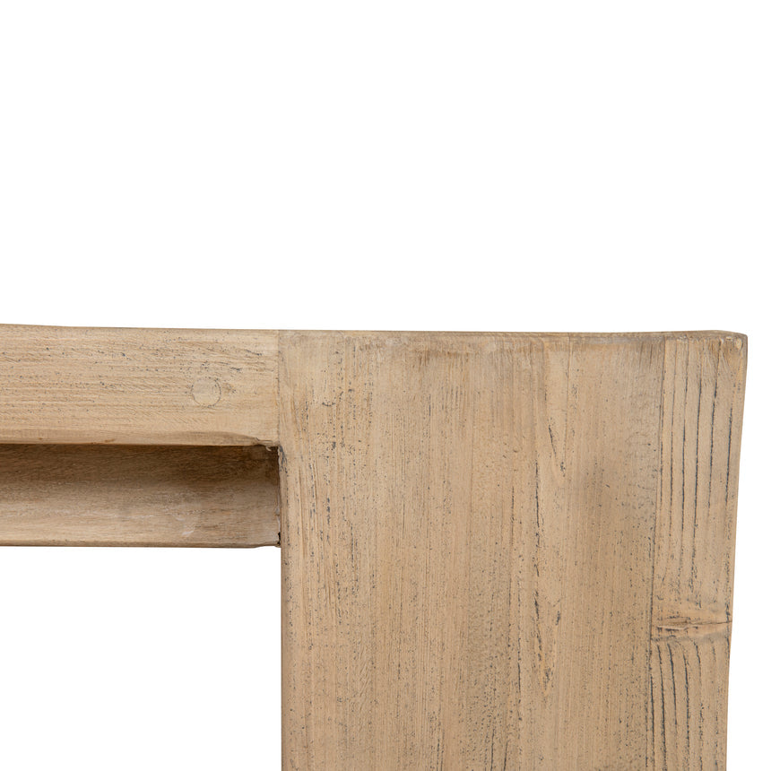 1.3m Elm Coffee Table - Natural