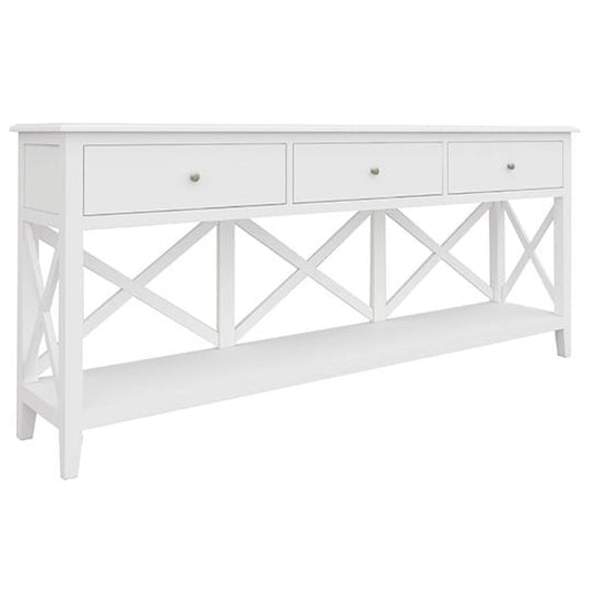 Melvin 3 Drawer Console Hall Table
