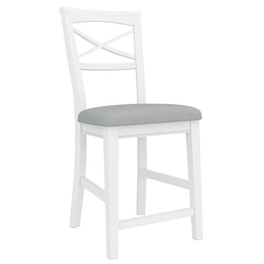 Colleen White Timber Bar Stool
