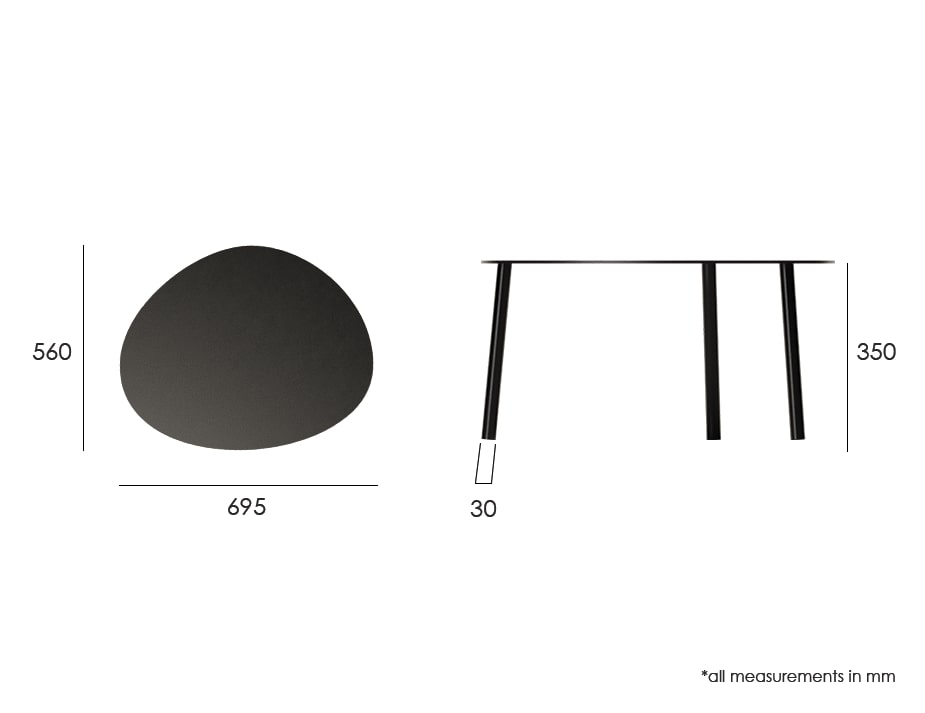 Cetara Coffee Table - Medium