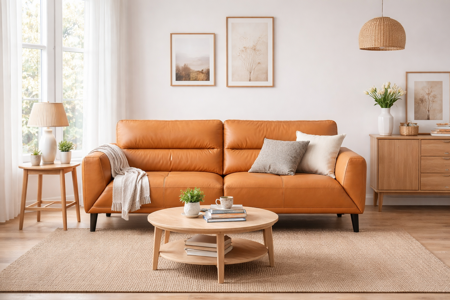 Bristol Leather sofa