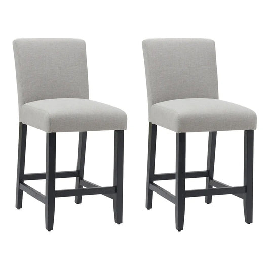 Christie Kitchen Stool Set of 2 - Taupe