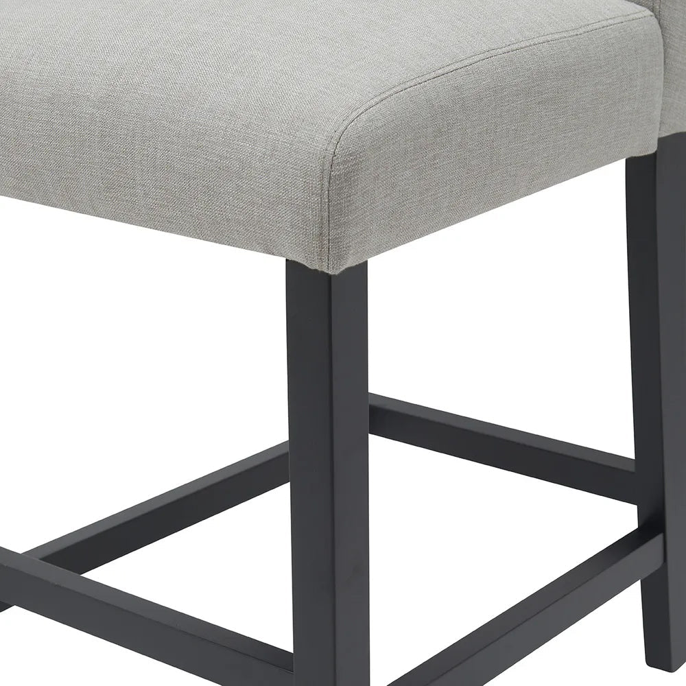 Christie Kitchen Stool Set of 2 - Taupe