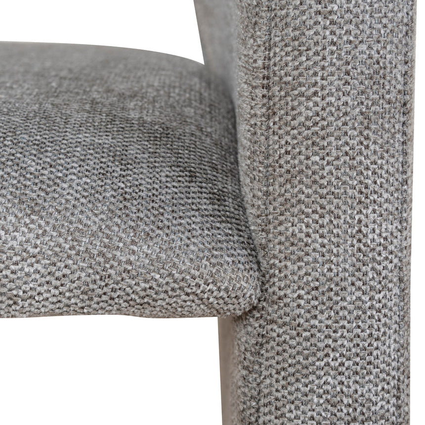 Fabric Dining Chair - Spec Smoke Grey (Set of 2)