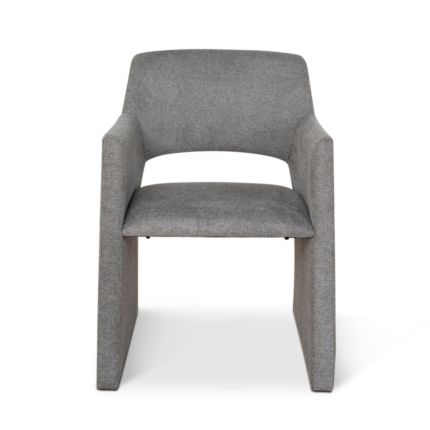 Fabric Dining Chair - Spec Smoke Grey (Set of 2)