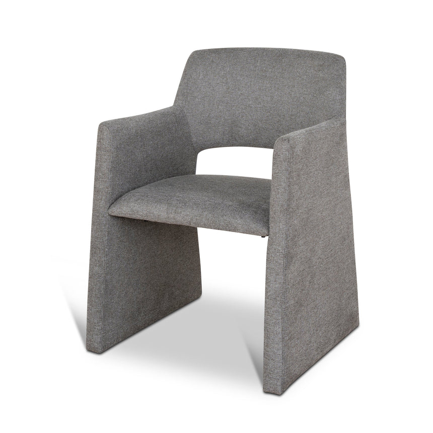 Fabric Dining Chair - Spec Smoke Grey (Set of 2)