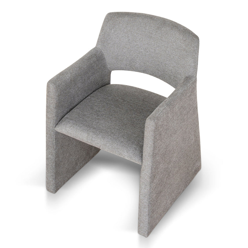 Fabric Dining Chair - Spec Smoke Grey (Set of 2)