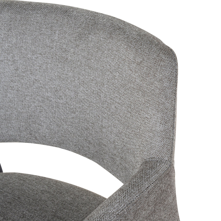 Fabric Dining Chair - Spec Smoke Grey (Set of 2)