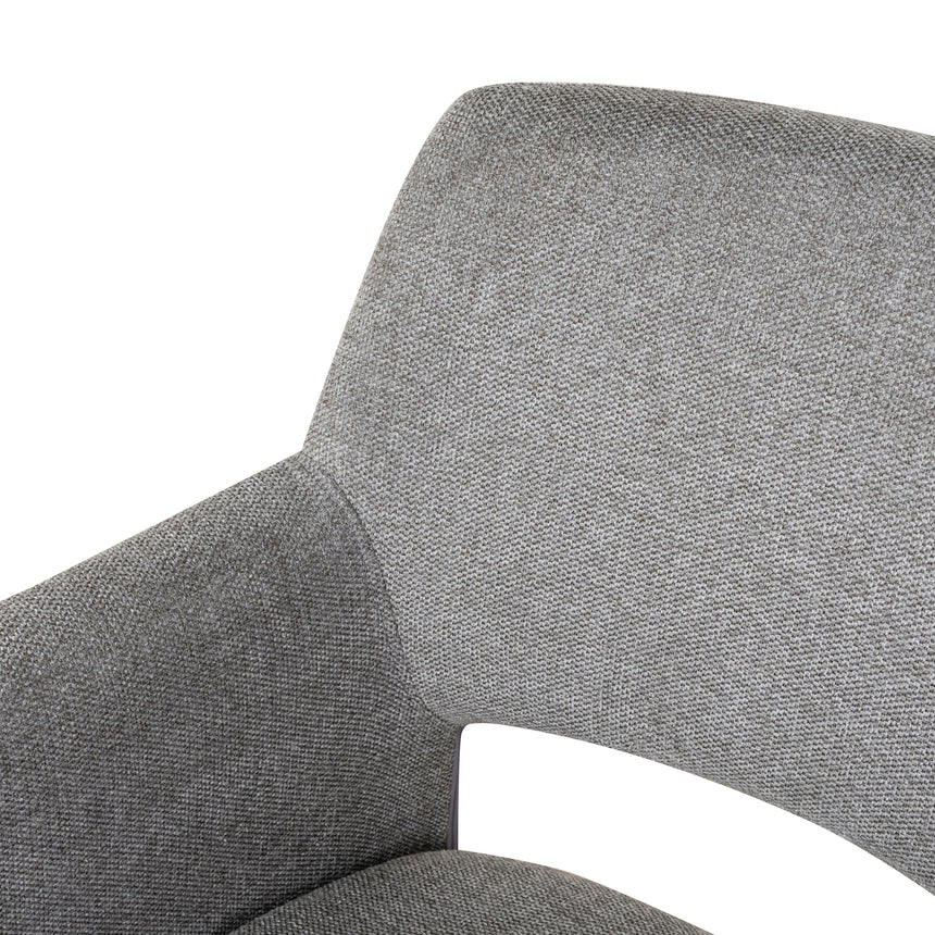Fabric Dining Chair - Spec Smoke Grey (Set of 2)