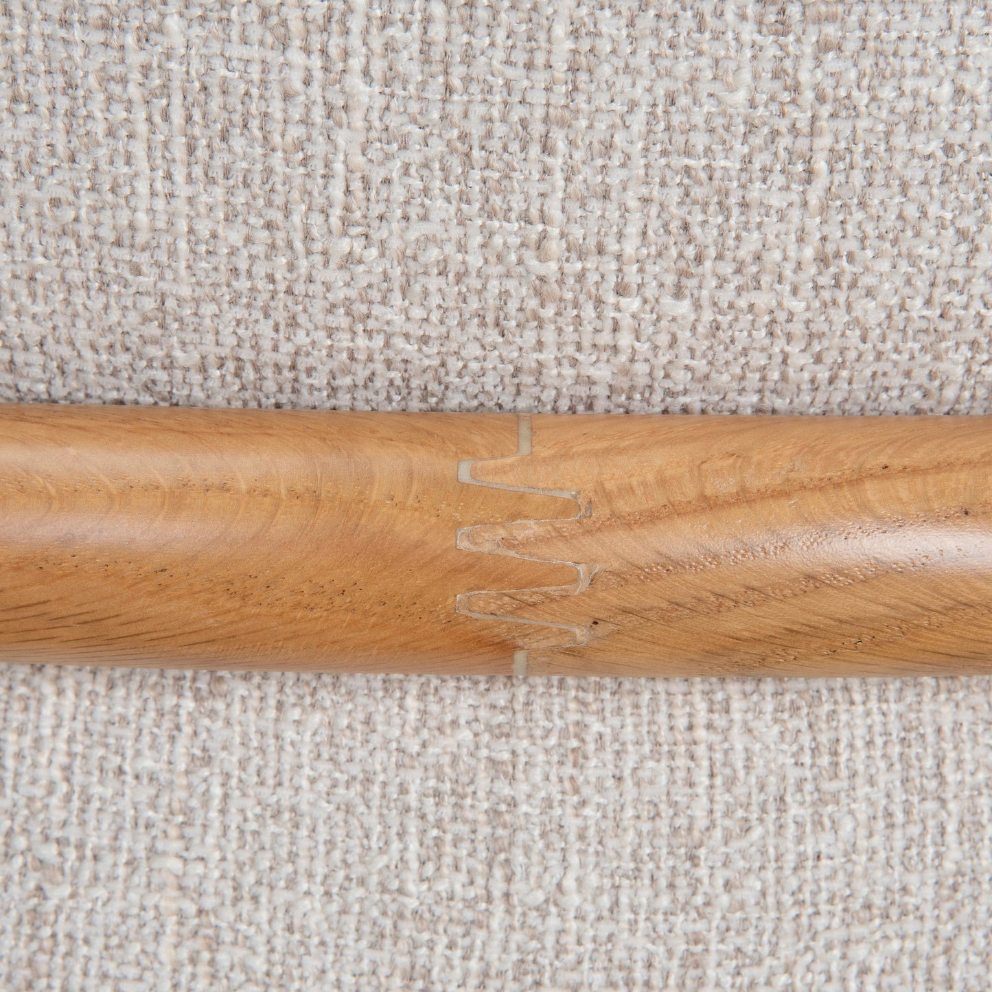 Coastal Beige Dining Chair - Natural Oak