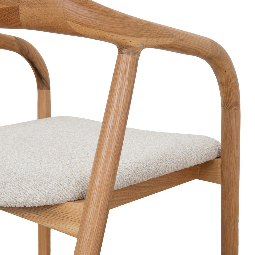 Natural Dining Armchair - Beige (Set of 2)