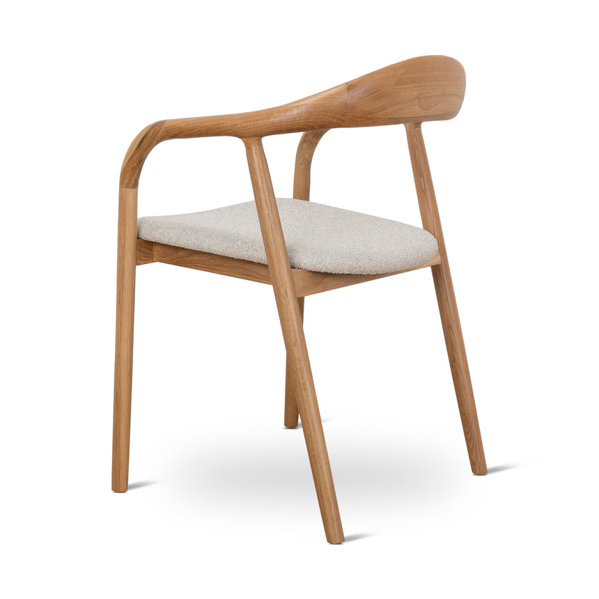 Natural Dining Armchair - Beige (Set of 2)