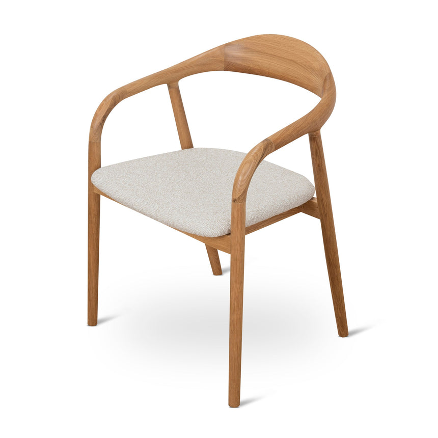 Natural Dining Armchair - Beige (Set of 2)