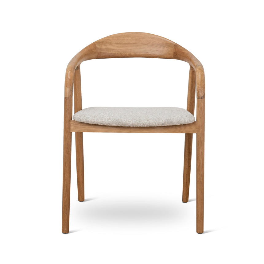 Natural Dining Armchair - Beige (Set of 2)