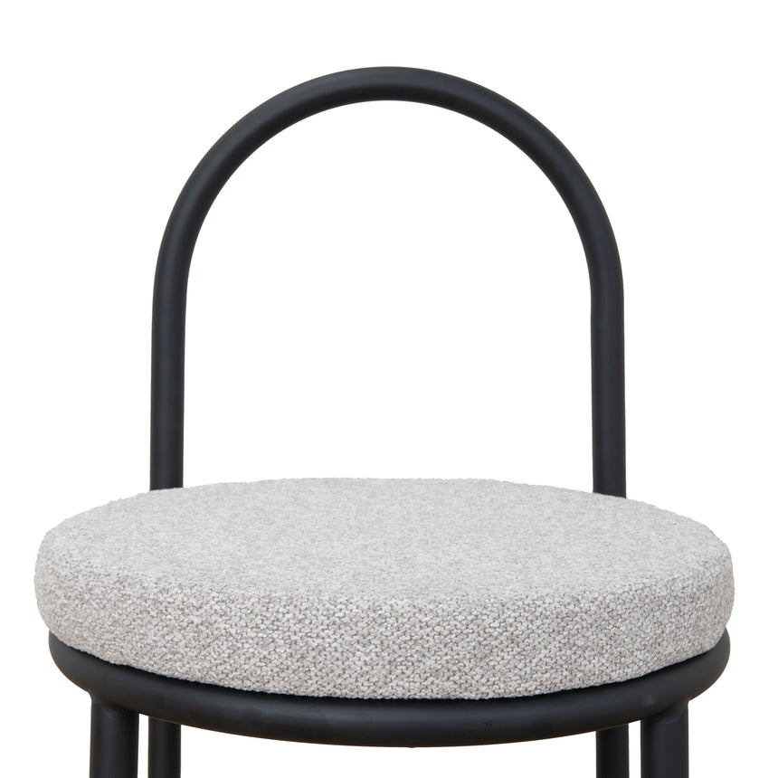 Black Dining Chair - Clay Grey (Set of 2)