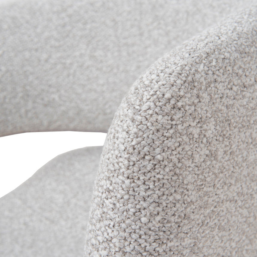 White Dining Chair - Clay Grey (Set of 2)