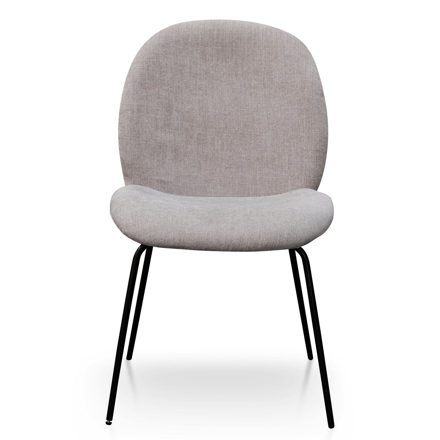 Willis Fabric Dining Chair - Oyster Beige - Last One