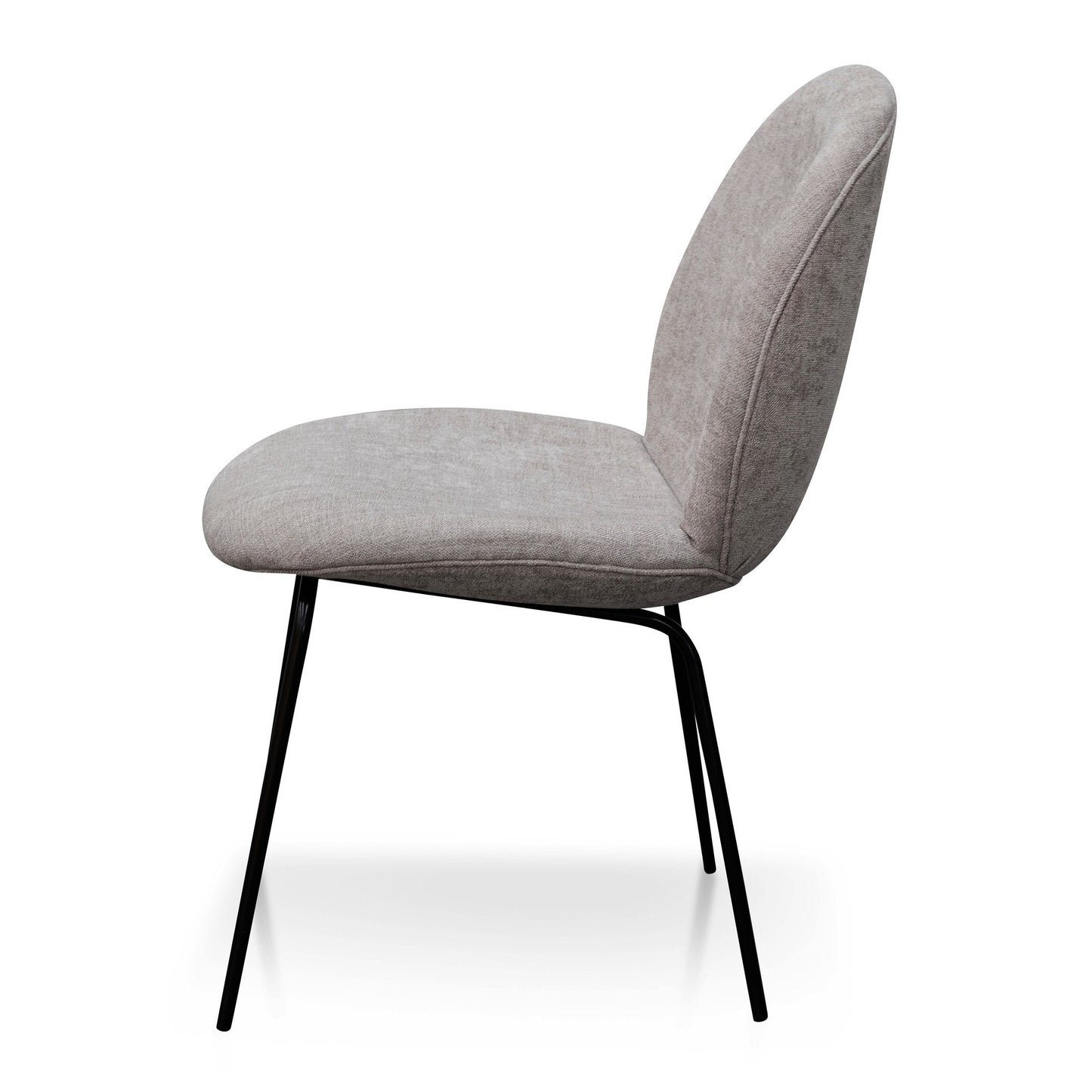 Willis Fabric Dining Chair - Oyster Beige - Last One