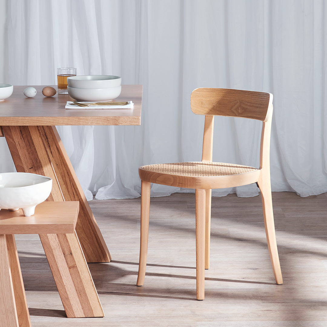 Ex Display - Orval Rattan Dining Chair - Natural