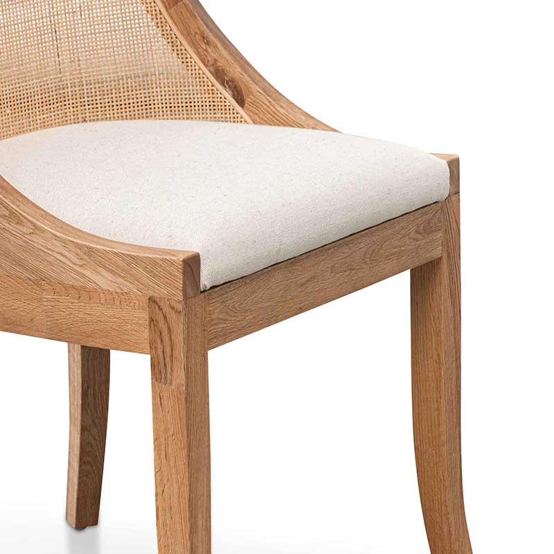 Ex Display - Arla Dining Chair - Light Beige