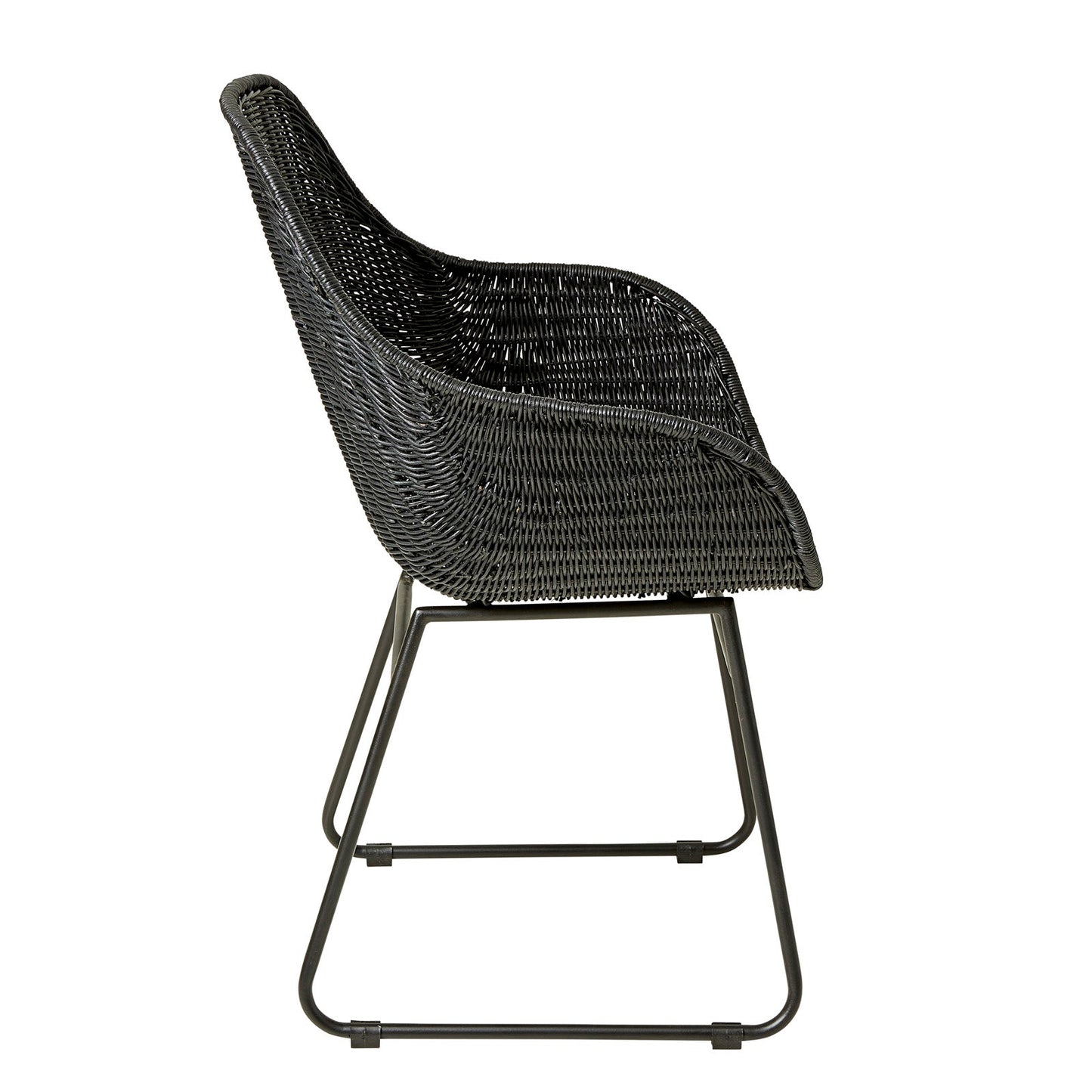 Cove Outdoor Dining Chair - Black