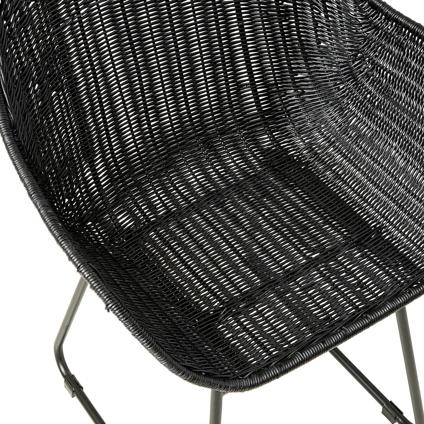 Cove Outdoor Dining Chair - Black