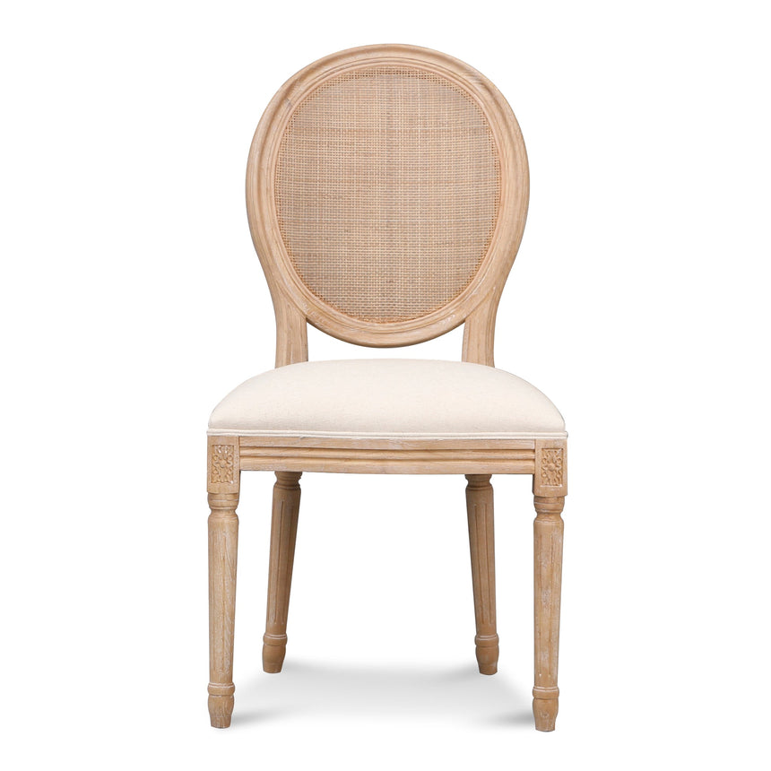 ELM Dining Chair - Light Beige (Set of 2)