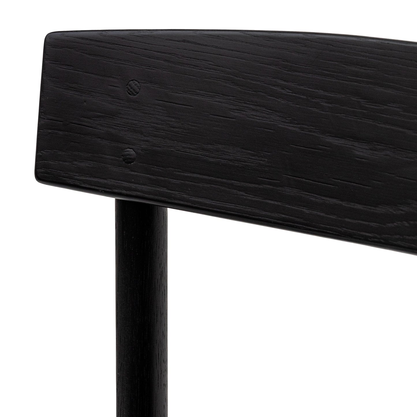 Erika Rattan Dining Chair - Full Black