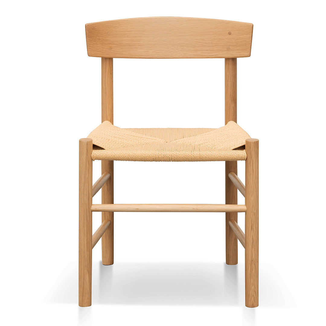 Ex Display - Erika Rattan Dining Chair - Natural