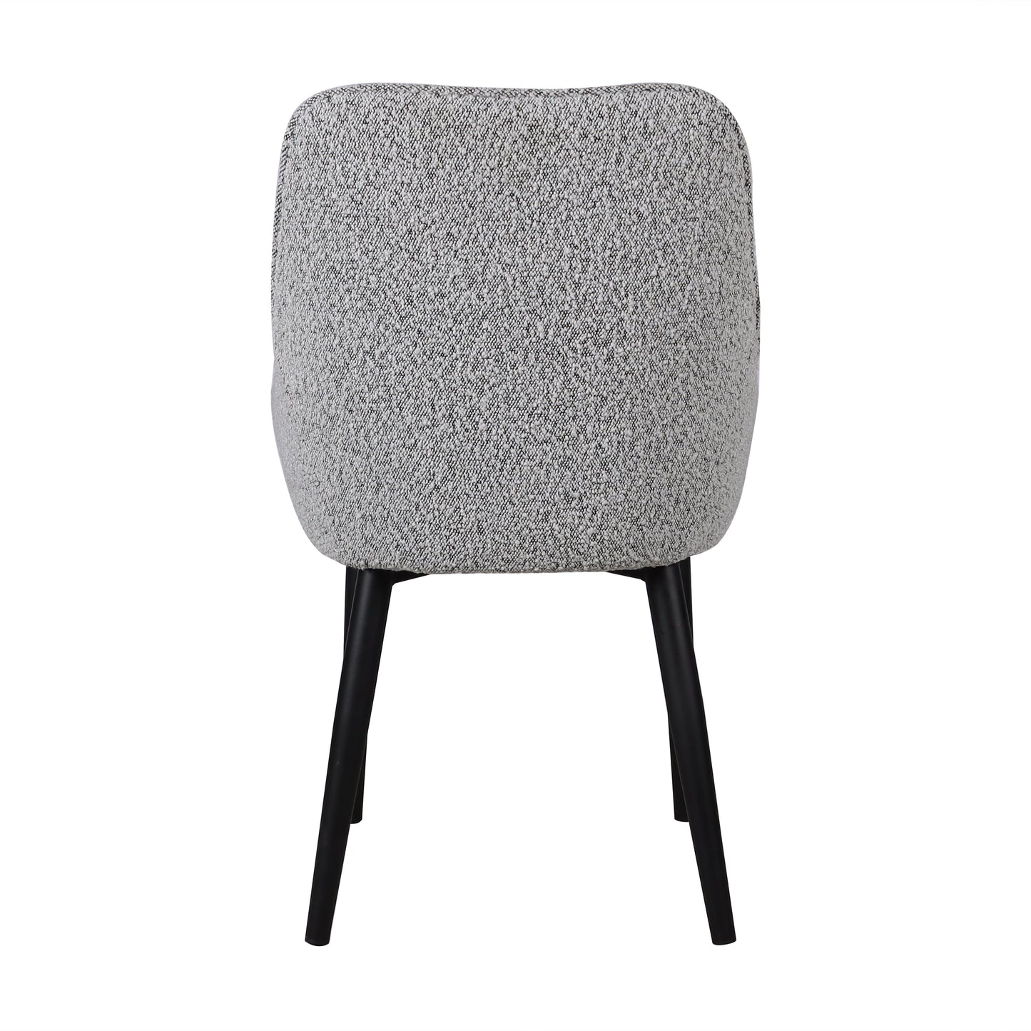 Ex Display - Acosta Dining Chair - Pepper Boucle in Black Legs
