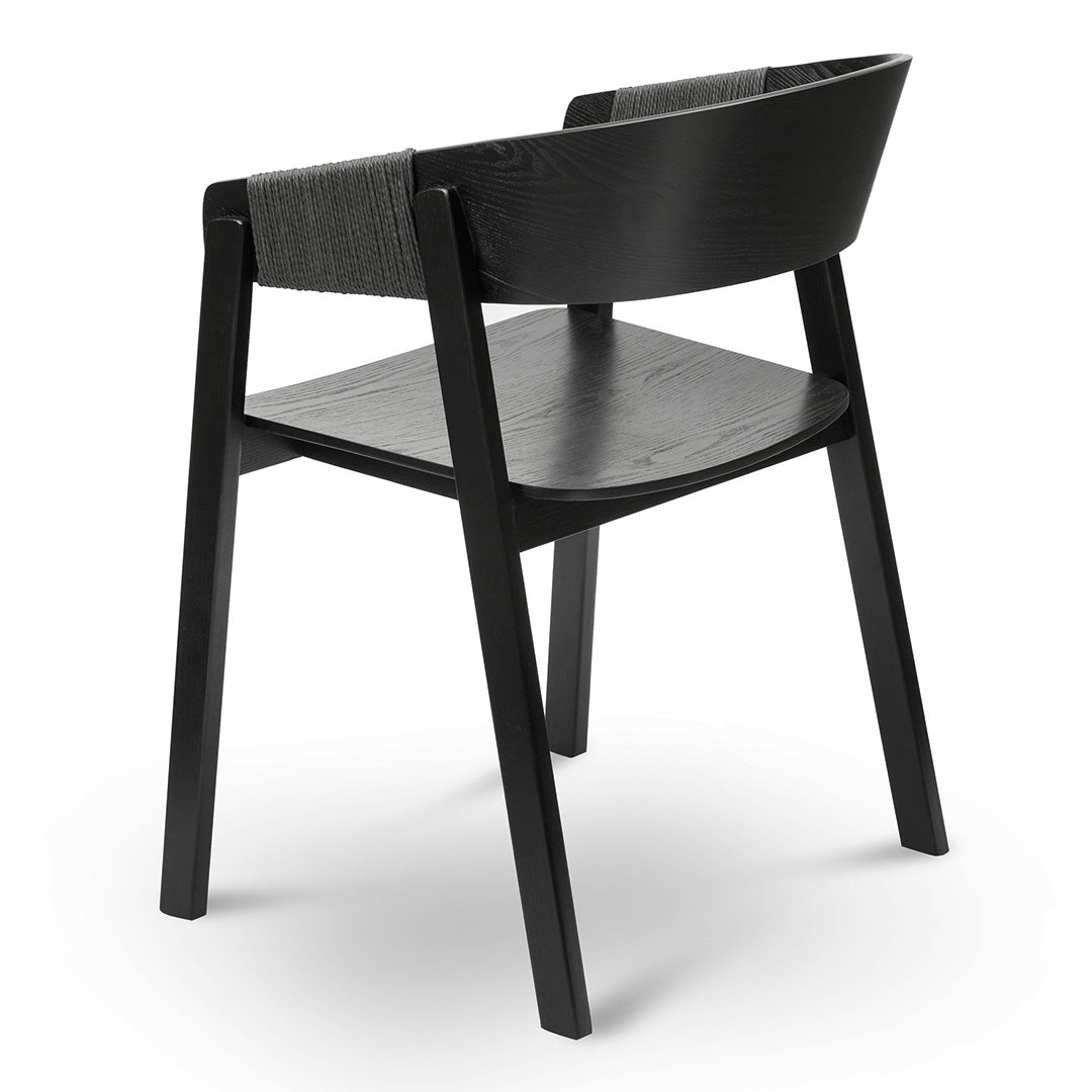 Ex Display - Phelps Dining Chair - Full Black